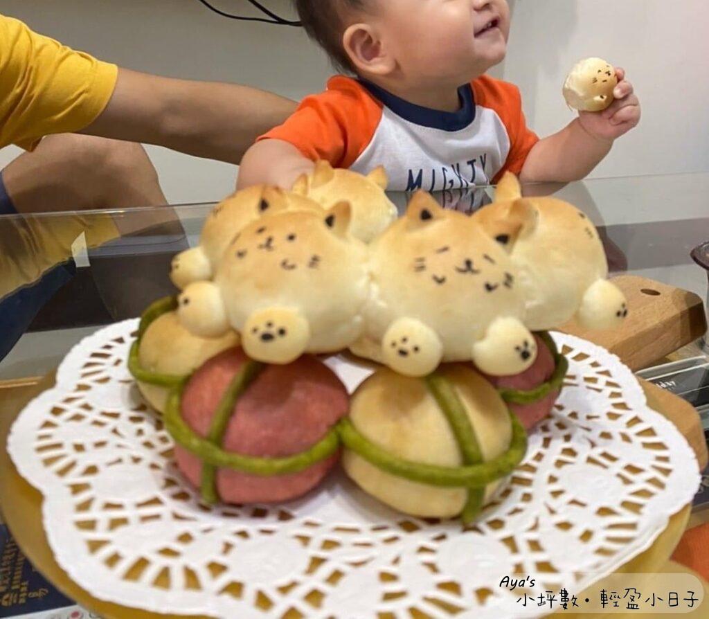 貓咪3D造型手撕麵包