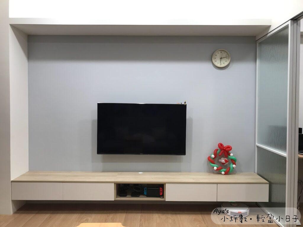 極簡風客廳 聖誕裝飾