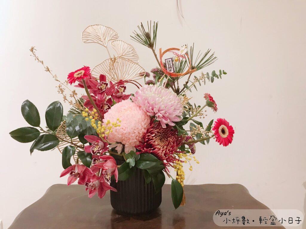 新春 過年 插花 盆花 喜氣