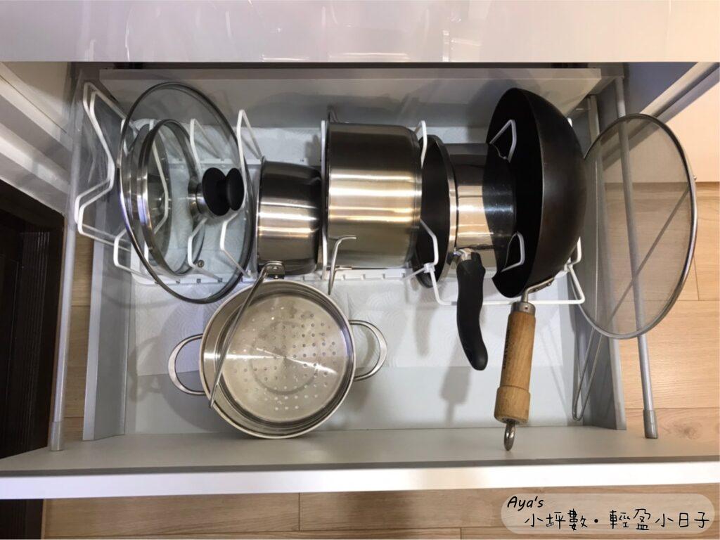 廚房抽屜 鍋子收納